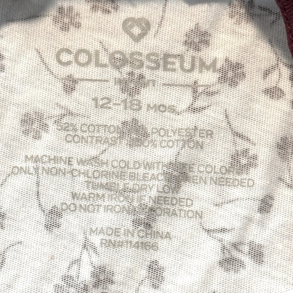 Colosseum Texas A&M Soft Tiered Baby Girl Collegiate Dress- size 12-18 months - Picture 5 of 6